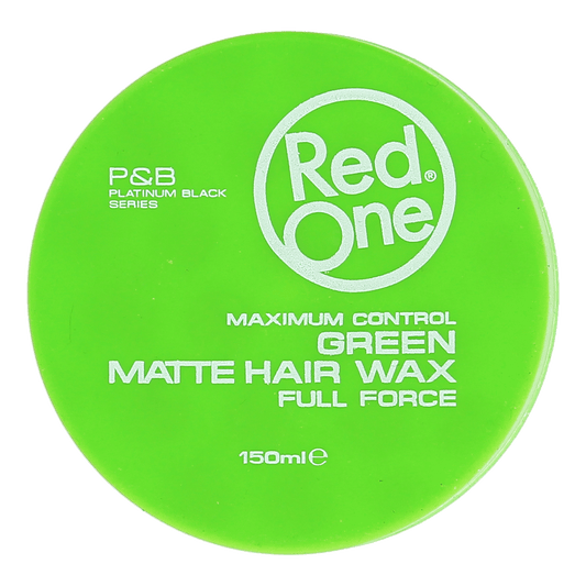 Red One Green Matte Hair Wax 150ml