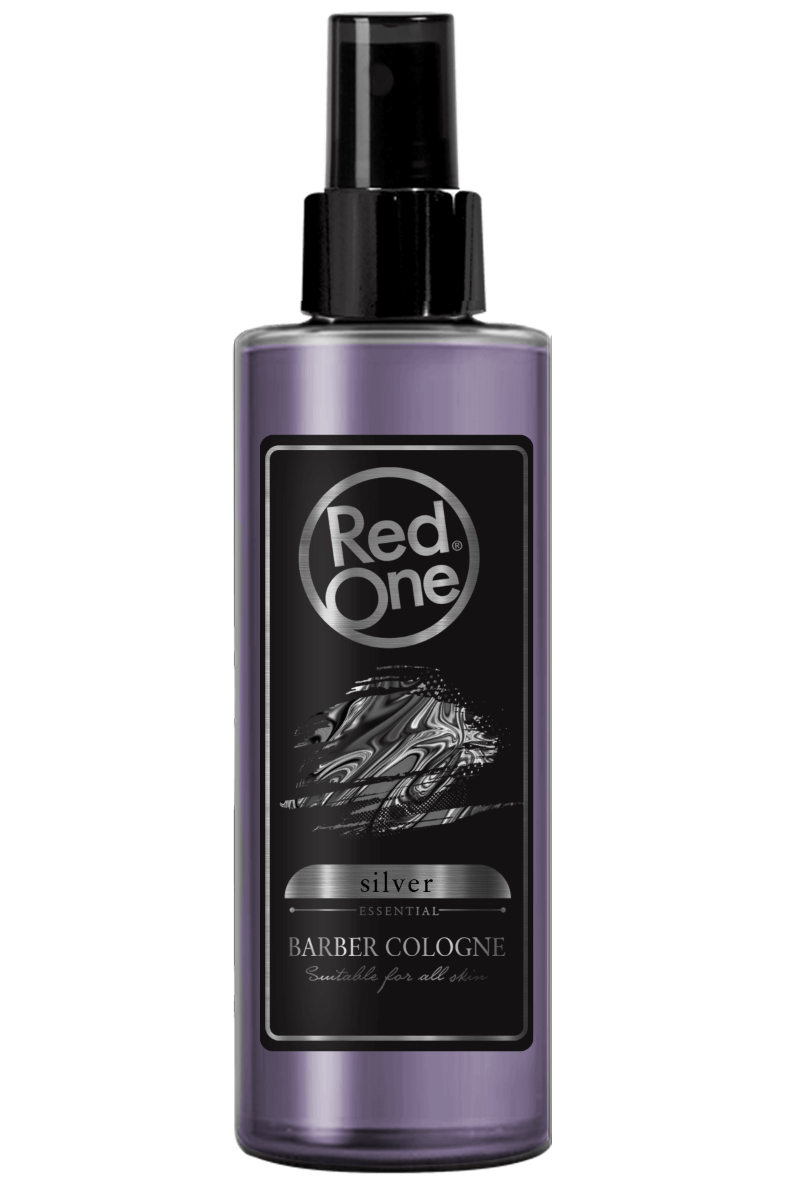 Red One Silver Essential Barber Cologne 400ml