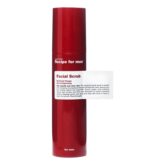 Recipe For Men Facial Scrub 125ml