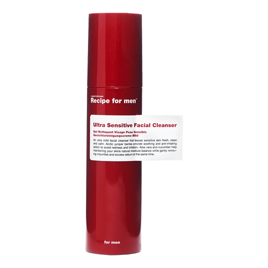 Recipe For Men Ultra Sensitive Facial Cleanser 100ml