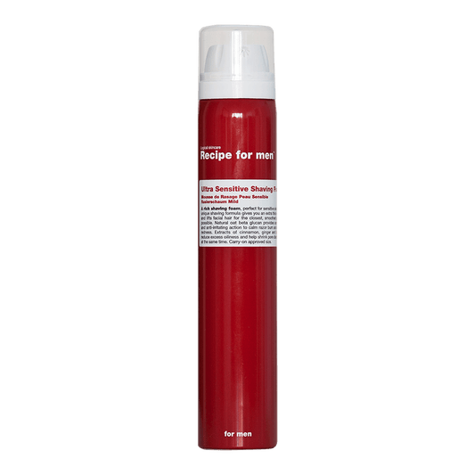 Recipe For Men Ultra Sensitive Shaving Foam 100ml