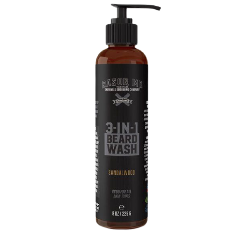 Razor MD 3 in 1 Beard Wash Sandalwood 226g