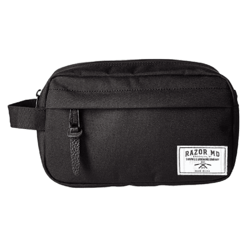 Razor MD Black Dopp Bag