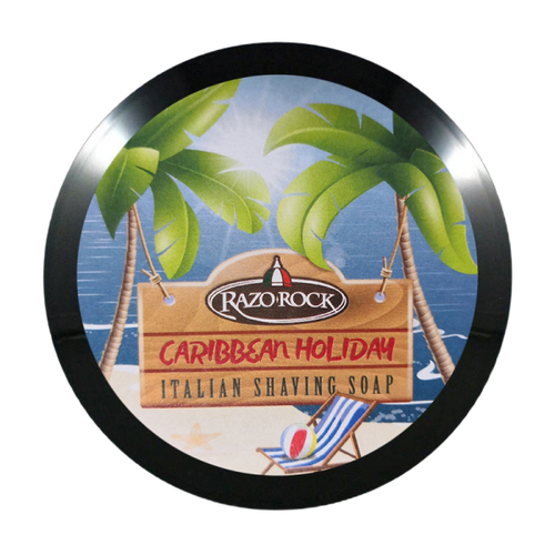 RazoRock Caribbean Holiday Soft Shaving Soap 150ml