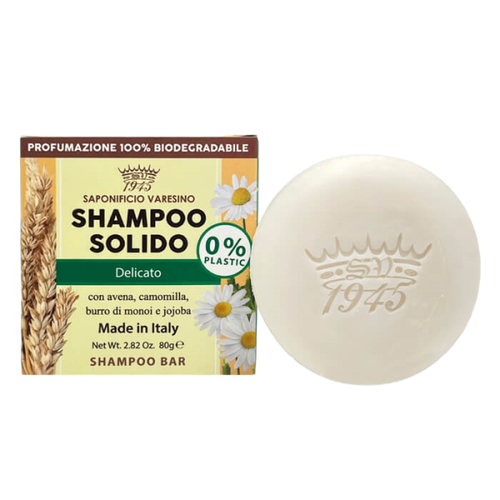 Saponificio Varesino Delicate Solid Shampoo Bar 80g