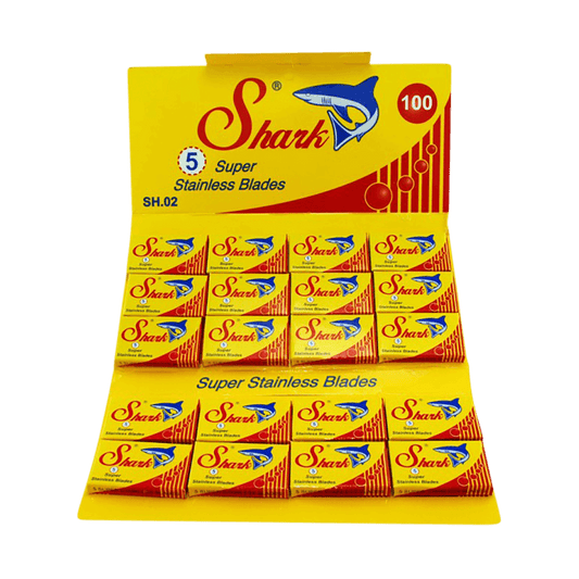 Shark Super Stainless Double Edge Razor Blades (100 Blades)