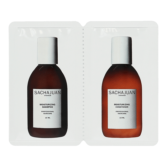 SachaJuan Moisturizing Shampoo & Conditioner 2 x10ml