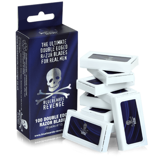 The Bluebeards Revenge Double Edged Razor Blades (100 Blades)