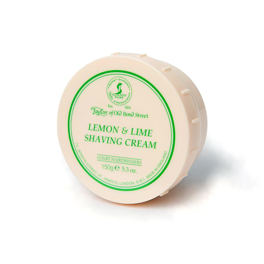 Taylor of Old Bond Street Lemon & Lime Shaving Cream 150g