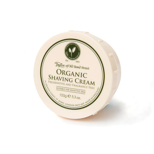 Taylor of Old Bond Street Organic Shaving Cream 150g