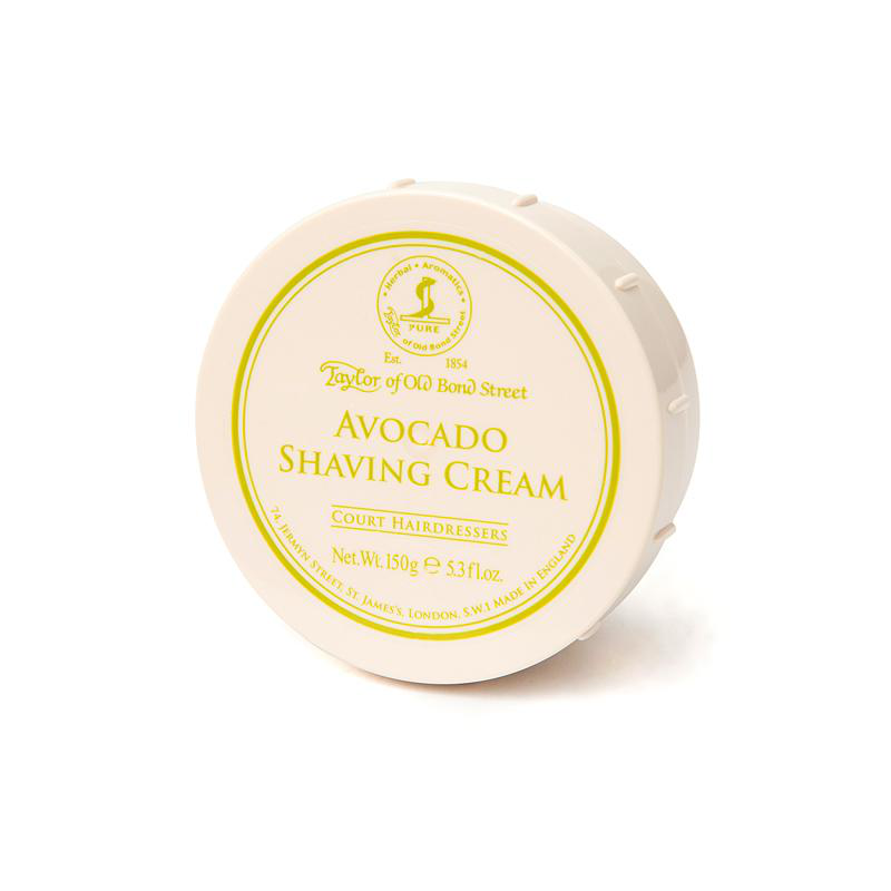 Taylor of Old Bond Street Avocado Shaving Cream 150g