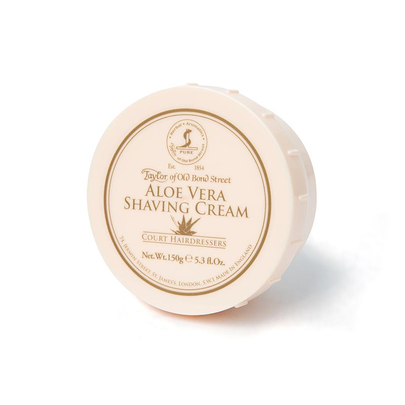 Taylor of Old Bond Street Aloe Vera Shaving Cream 150g