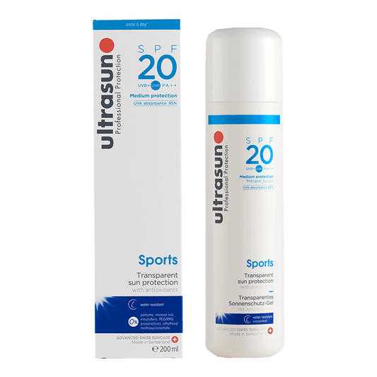 Ultrasun Sports Transparent Sun Protection SPF20 200ml