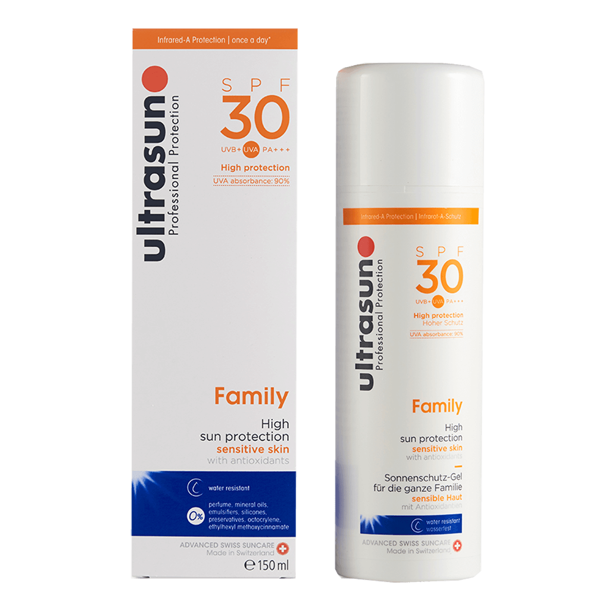 Ultrasun Family High Sun Protection Sensitive Skin SPF30 150ml