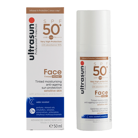 Ultrasun Tinted Moisturiser Anti-Aging Sensitive Skin SPF50 50ml