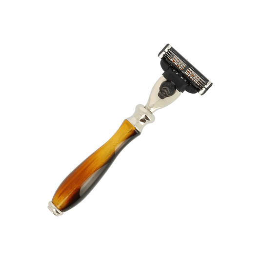 Vulfix Mannin Mach 3 Tortoise Shell Razor