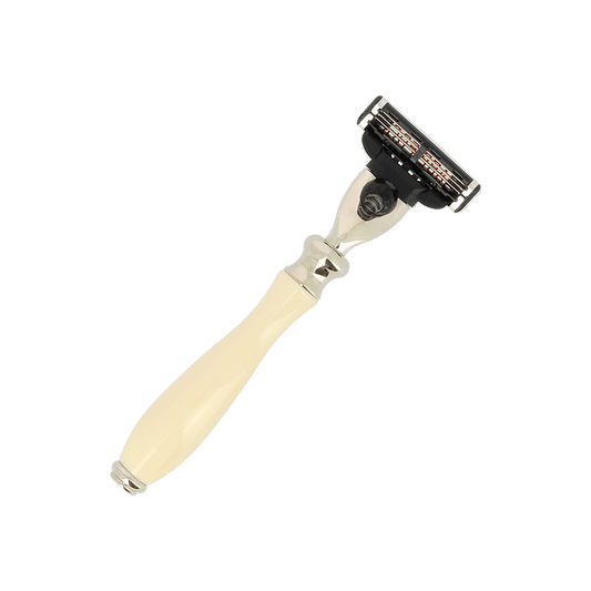 Vulfix Mannin  Ivory Razor suitable for Mach 3