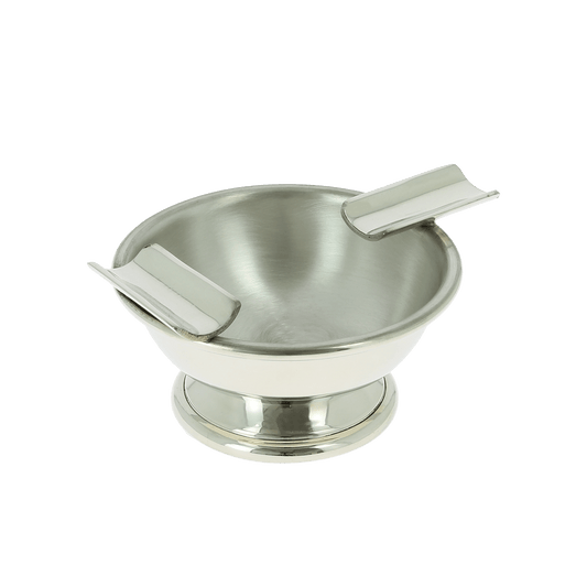 Vulfix Pewter Shaving Bowl with Razor and Brush Rests PS002
