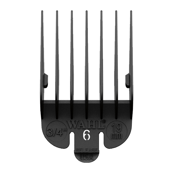 Wahl 3174 No.6 Attachment Comb 19mm Black
