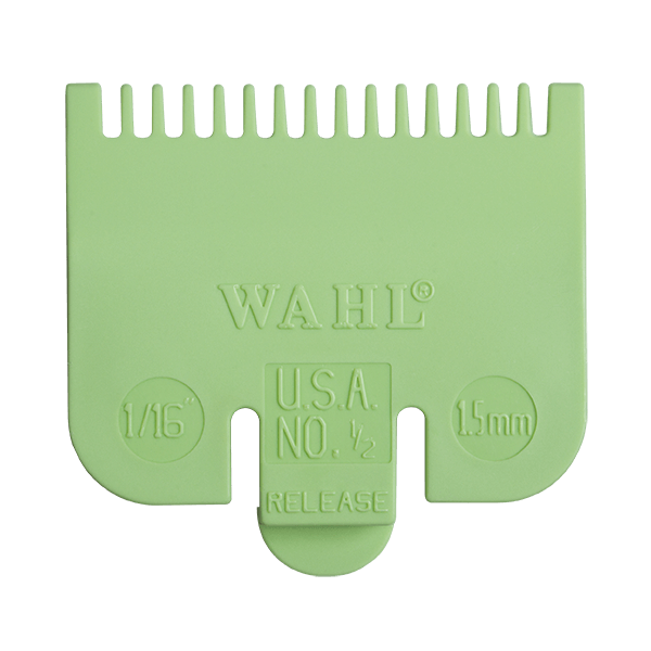 Wahl 3137-2501 No.1/2 Attachment Comb 1.5mm Lime Green