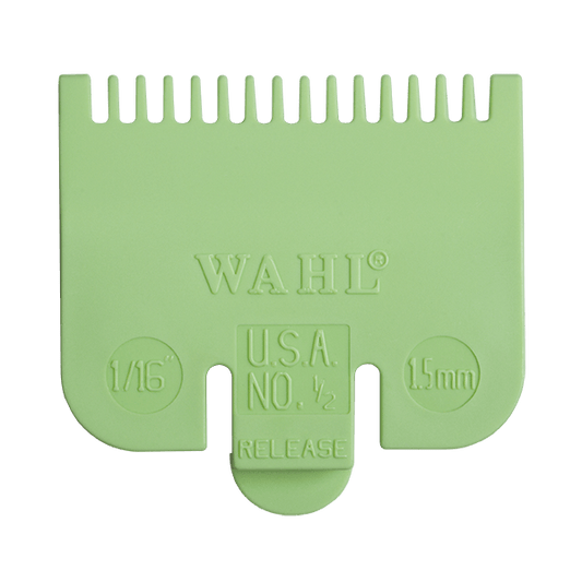 Wahl 3137-2501 No.1/2 Attachment Comb 1.5mm Lime Green