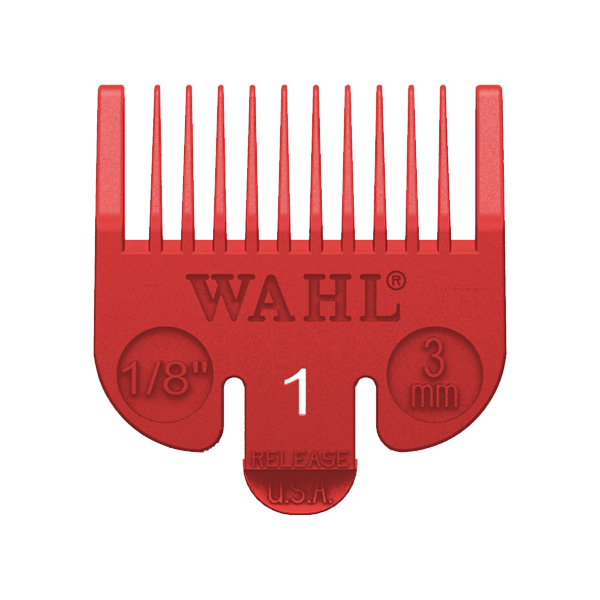 Wahl 3114-2001 No.1 Attachment Comb 3mm Red