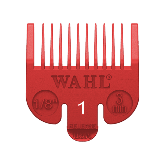 Wahl 3114-2001 No.1 Attachment Comb 3mm Red