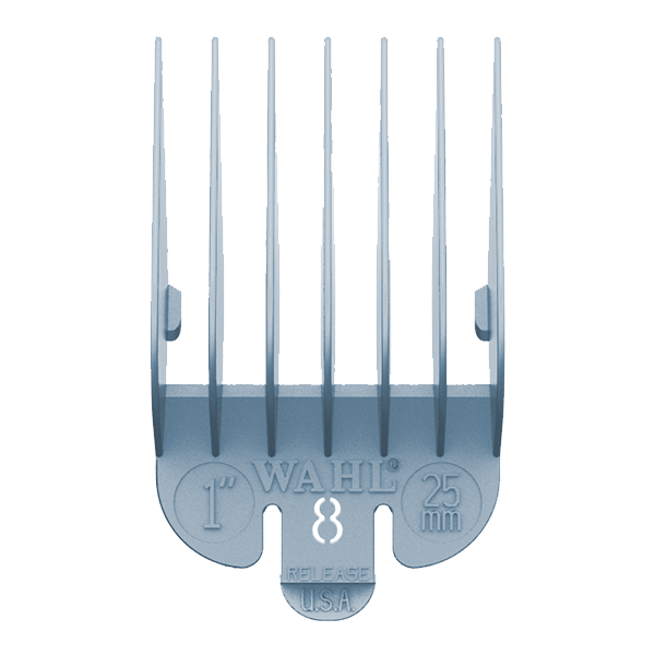 Wahl 3150-1301 No.8 Attachment Comb 25mm Light Blue