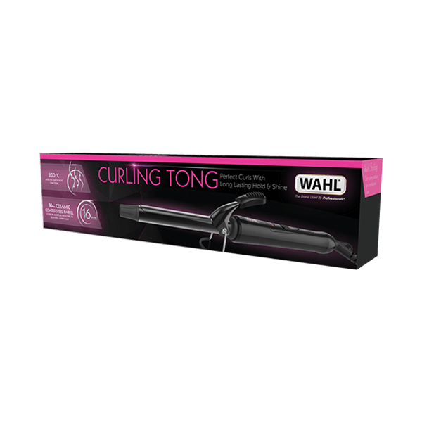Wahl Ceramic Coated Steel Barrel Curling Tong 16mm