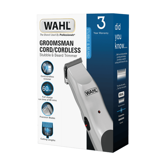 Wahl Groomsman Rechargeable Stubble & Beard Trimmer