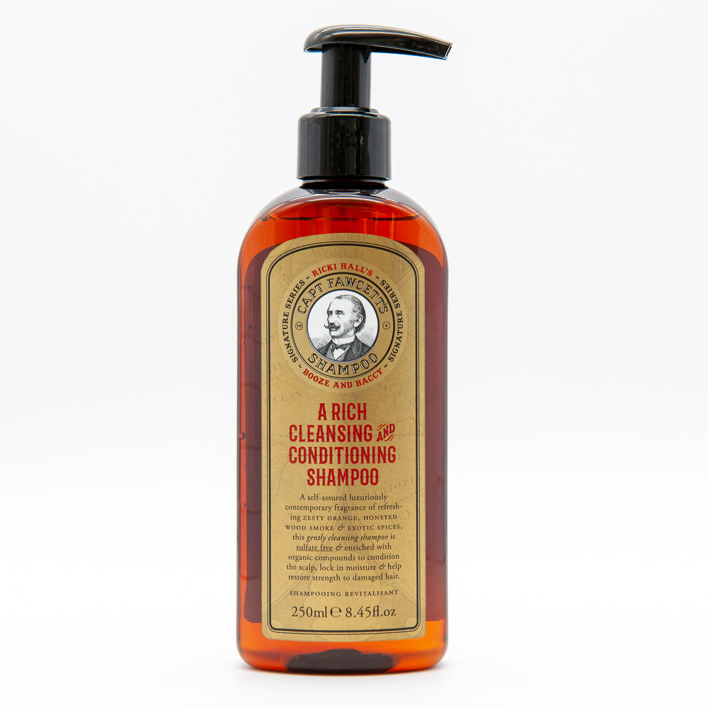 Captain Fawcett Ricki Hall's Booze & Baccy Shampoo 250ml