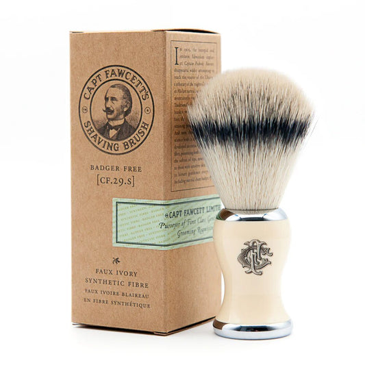 Captain Fawcett Faux Badger Shaving Brush