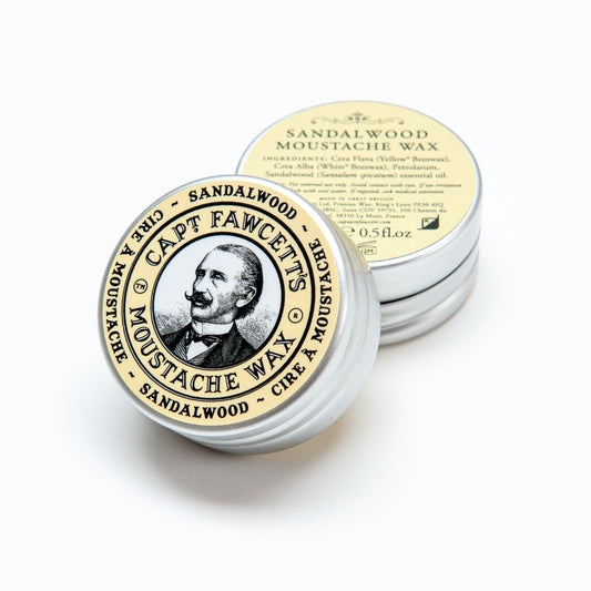 Captain Fawcett Sandalwood Moustache Wax 15ml