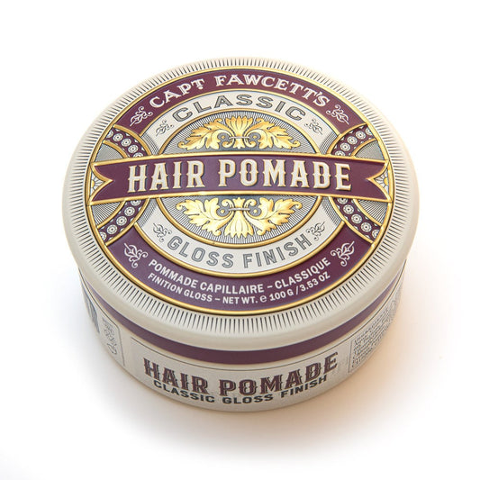 Captain Fawcett Hair Pomade Classic Gloss Finish 100g
