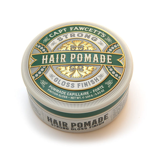 Captain Fawcett Hair Pomade Strong Gloss Finish 100g