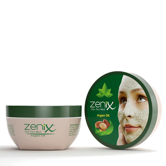 Zenix Professional Clay Face Mask Argan Oil 350g